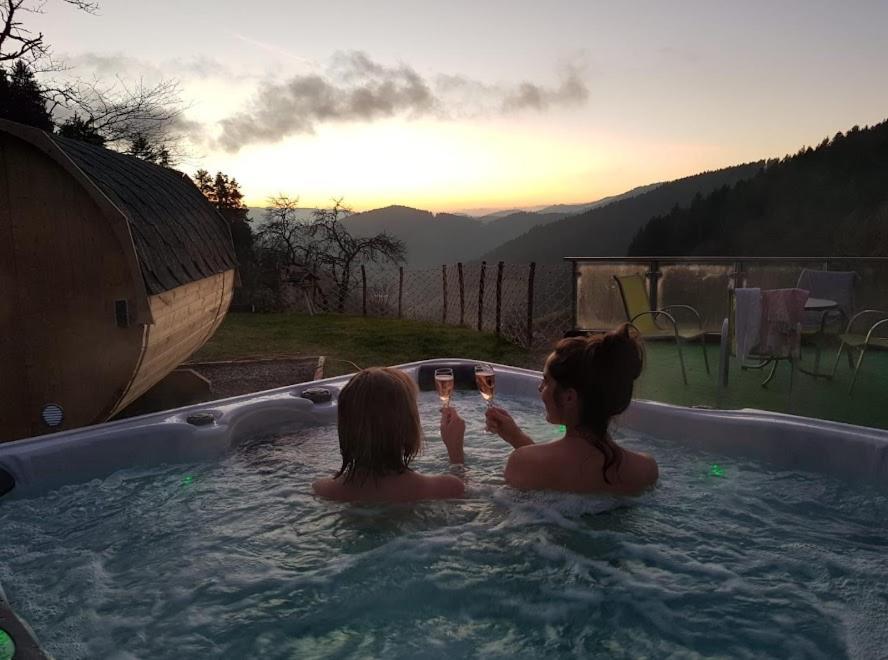 Ferienhaus Wendelinus Mit Pool & Sauna Hausach Kültér fotó