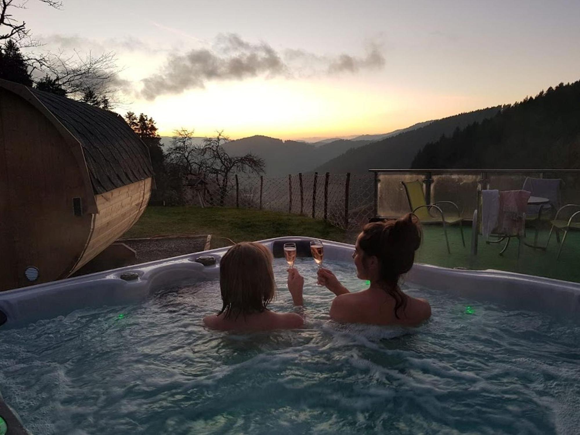 Ferienhaus Wendelinus Mit Pool & Sauna Hausach Kültér fotó